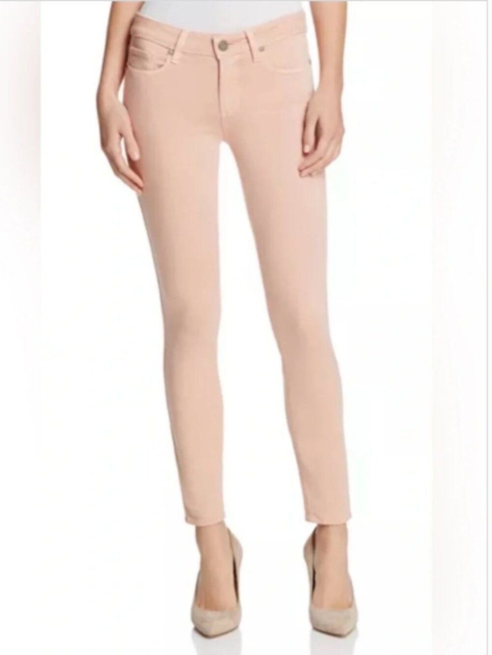 EUC PAIGE Verdugo Ankle Jeans Skinny Powder Pink in Size 31